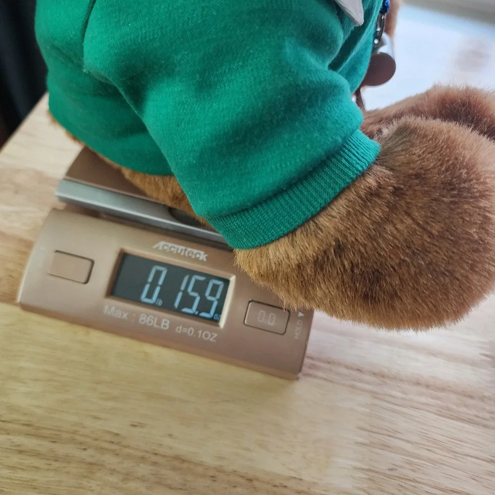 Vintage 1991 Gund Lands End Coach Teddy‎ Bear Limited Edition Plush Whistle Hat
